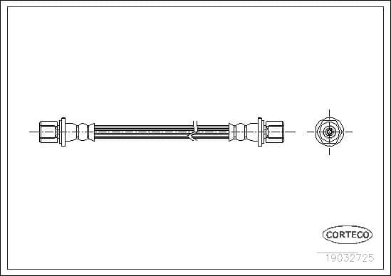 Brake Hose 19032725