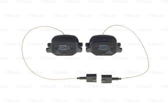 Brake Pad Set, disc brake 0986494779