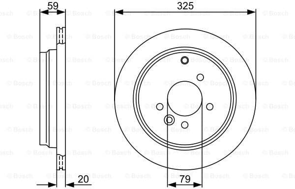 Brake Disc 0986479375 - image 3