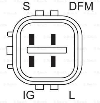 Alternator 0986082080 - image 2