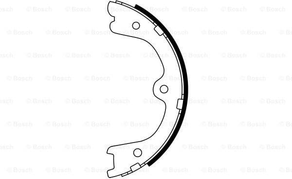 Brake Shoe Set, parking brake 0986487930 - image 5