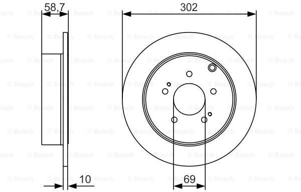 Brake Disc 0986479532 - image 5