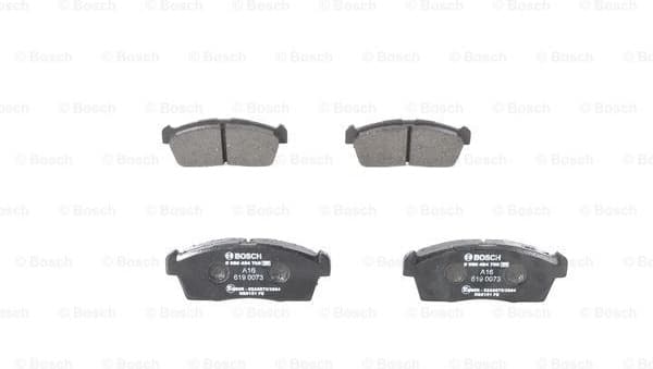 Brake Pad Set, disc brake 0986494700