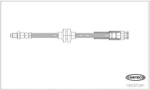 Brake Hose 19037281