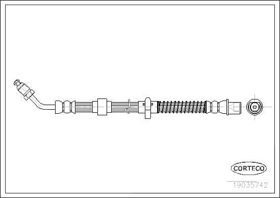 Brake Hose 19035742