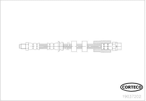 Brake Hose 19037202