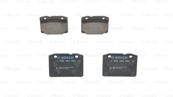 Brake Pad Set, disc brake 0986494568 - image 3