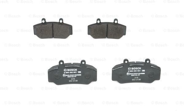 Brake Pad Set, disc brake 0986460961 - image 3