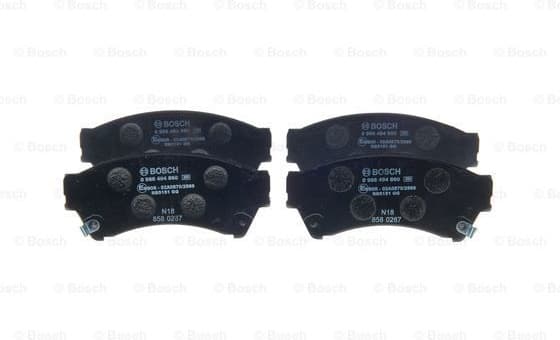 Brake Pad Set, disc brake 0986494860