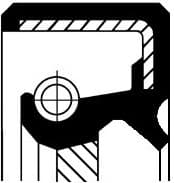 Shaft Seal, crankshaft 19035152B