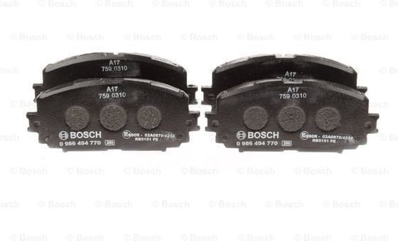 Brake Pad Set, disc brake 0986494770