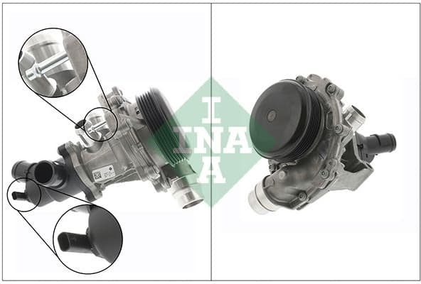 Water Pump, engine cooling 538073110