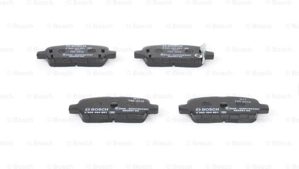 Brake Pad Set, disc brake 0986494861 - image 6
