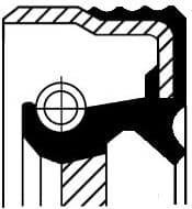 Shaft Seal, crankshaft 01016267B