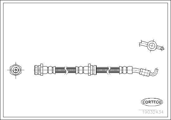 Brake Hose 19032434