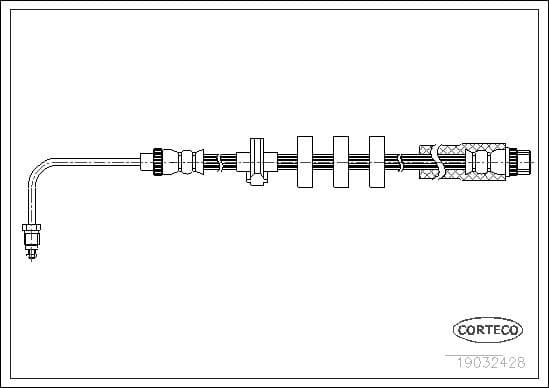Brake Hose 19032428
