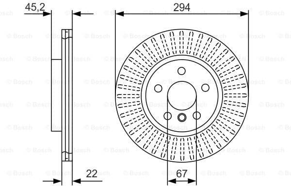 Brake Disc 0986479C91 - image 5