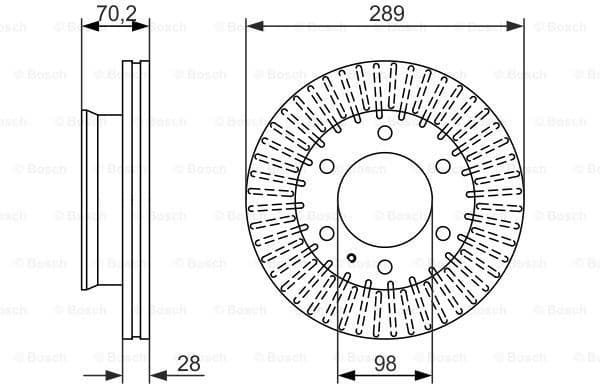 Brake Disc 0986479711 - image 5