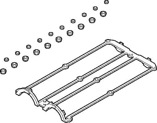 Gasket Set, cylinder head cover 569.460