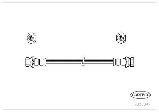 Brake Hose 19033047