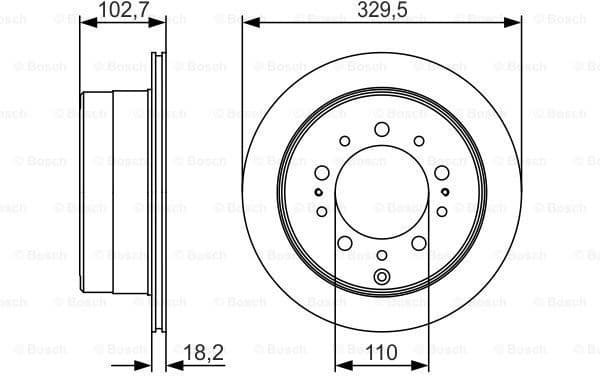 Brake Disc 0986479R15 - image 5