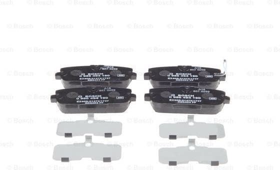 Brake Pad Set, disc brake 0986494190 - image 6