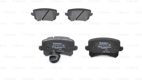 Brake Pad Set, disc brake 0986494814