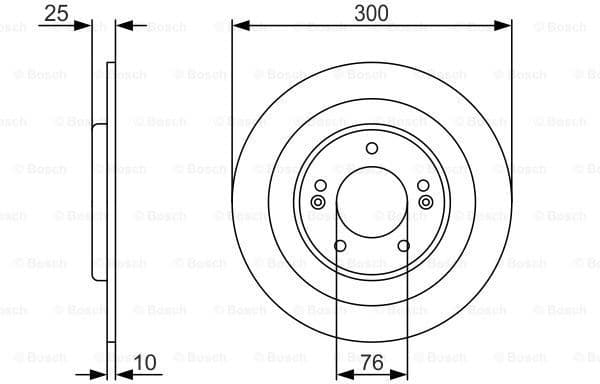 Brake Disc 0986479A46 - image 5