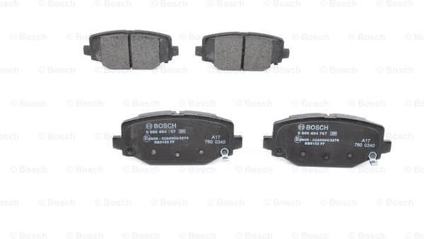 Brake Pad Set, disc brake 0986494767 - image 3