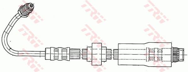 Brake Hose PHB542 - image 2