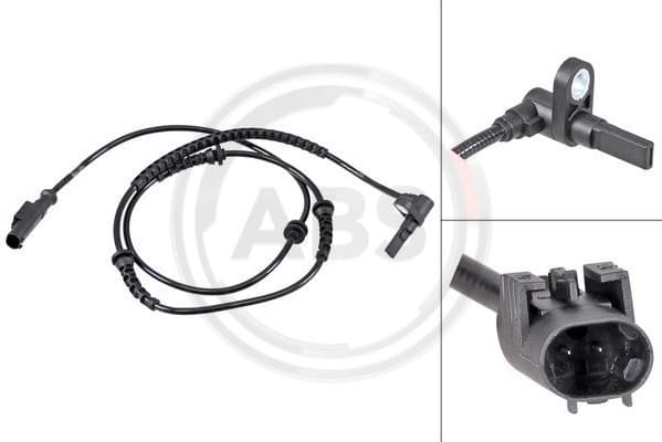 Sensor, wheel speed 31768