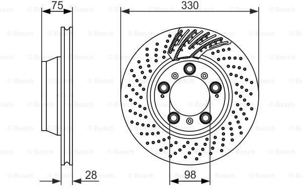 Brake Disc 0986479581