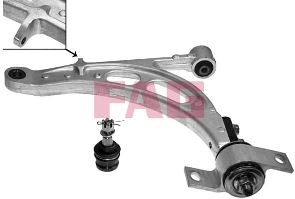 Control/Trailing Arm, wheel suspension 821060210