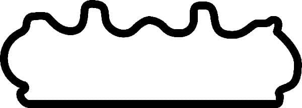 Gasket, cylinder head cover 023170P