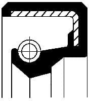 Shaft Seal, crankshaft 12010943B