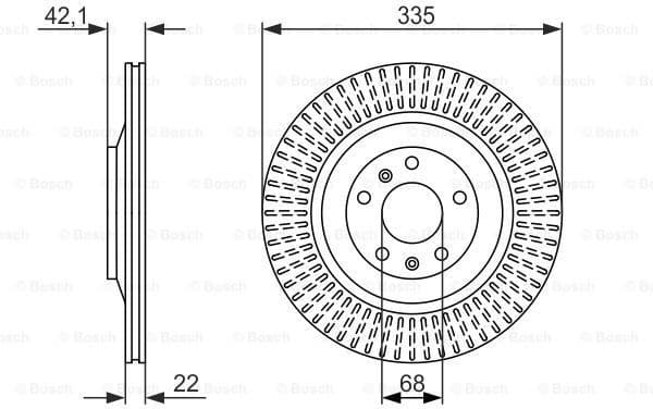 Brake Disc 0986479591