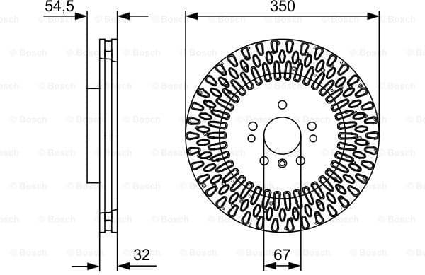 Brake Disc 0986479D09