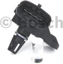 Sensor, boost pressure; Sender Unit, intake air temperature; Sensor, boost pressure 0261230280 - image 2