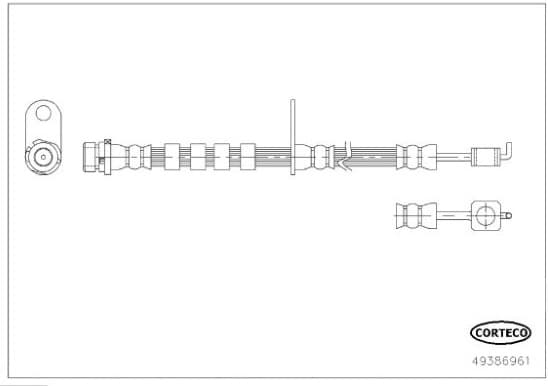 Brake Hose 49386961