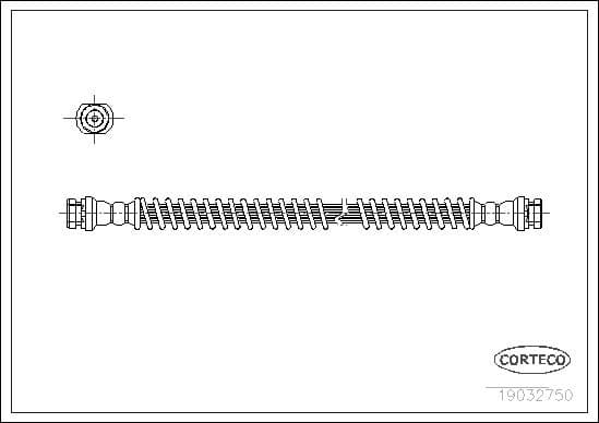 Brake Hose 19032750