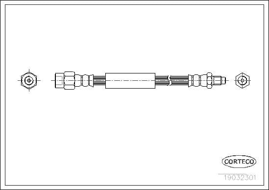Brake Hose 19032301