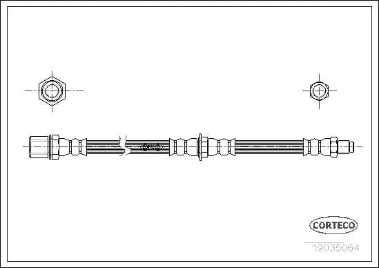 Brake Hose 19035064