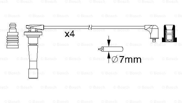 Ignition Cable Kit 0986357150 - image 5