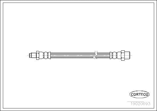 Brake Hose 19020693