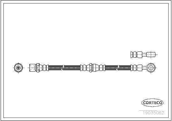 Brake Hose 19035062