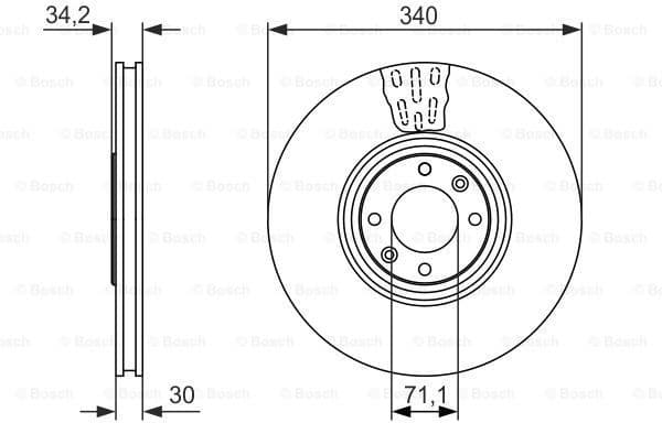Brake Disc 0986479093 - image 5