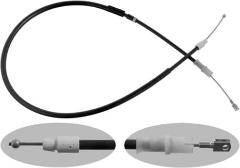 Cable handbrake 27.0223.1
