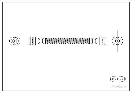 Brake Hose 19025912