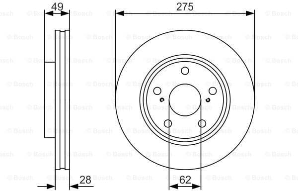 Brake Disc 0986479R58