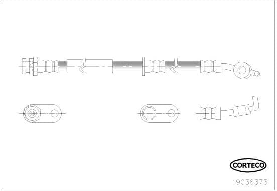 Brake Hose 19036373